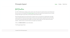 Desktop Screenshot of pineappleappeal.com